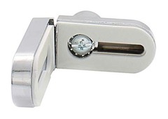 CRL Chrome No-Drill Showcase Lock – Keyed Alike
