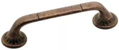(5 Pack) 3-3/4 inch Ambrosia Pull Rustic Bronze
