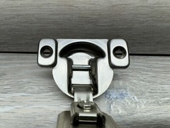 Liberty 110 Deg 1-1/2″ Partial Overlay Two Prong Cabinet Hinge 8-pack