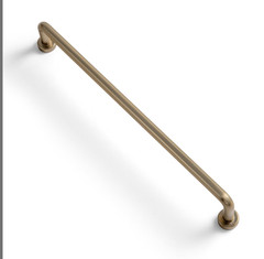 6 Pack 7-9/16″ Center to Center Warm Champagne Bronze Modern Cabinet Pulls Solid