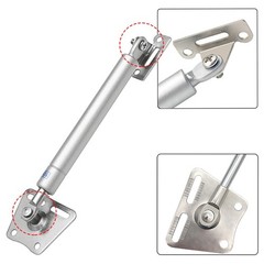 2 Pack 100N/22LBS Drop Down Gas Struts for Downward Flap lid Slowly Down,Spri…