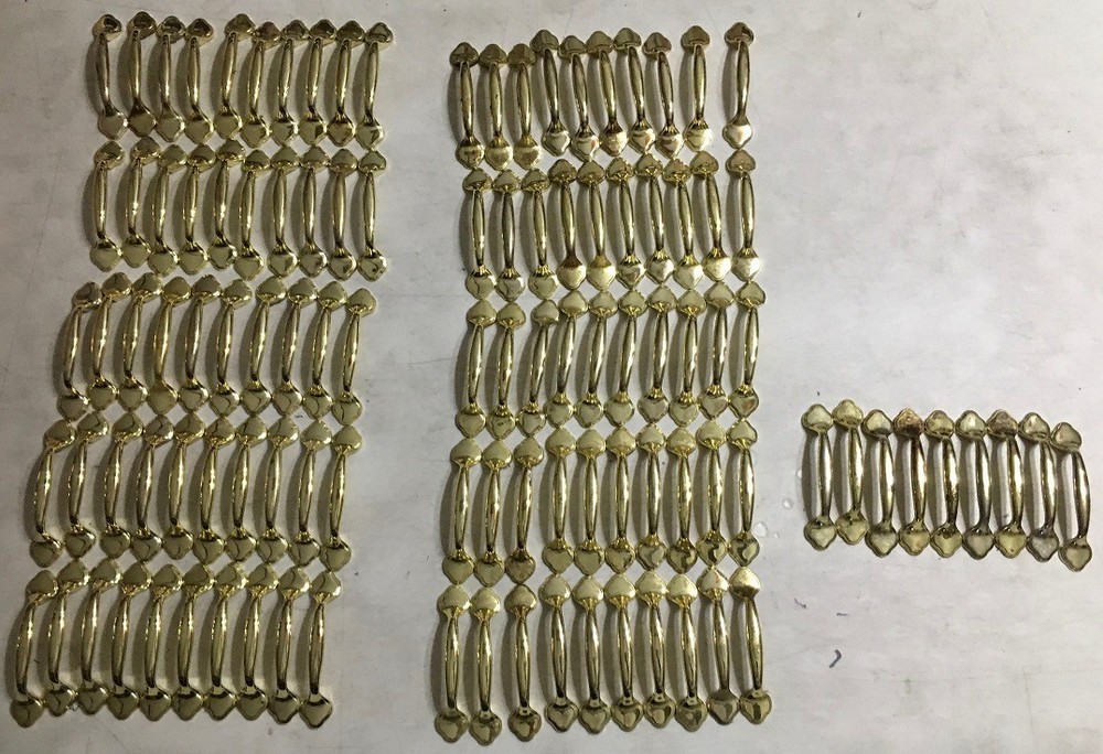 Wholesale Lot 109 Gold Cabinet Handles Knobs Kitchen Hardware 3 inch