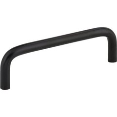 (30)-Elements Torino 4-5/16 In. Long Matte Black Cabinet Wire Pull S271-4MB