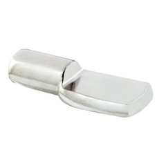 8 Pack U 10166 5mm Nickel Plated Steel Shelf Support Peg Replacement
