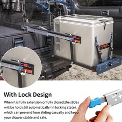 Locking Heavy Duty Drawer Slides Full Extension 12–40 Inch 250 LB