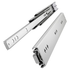 20″ Soft Close Heavy Duty Drawer Slides, 265lb Capacity, 3-Fold Full Extension,