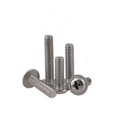 100pcs 304 Stainless Steel Machine Screws For Cabinet Drawer Knob Pull Handles S