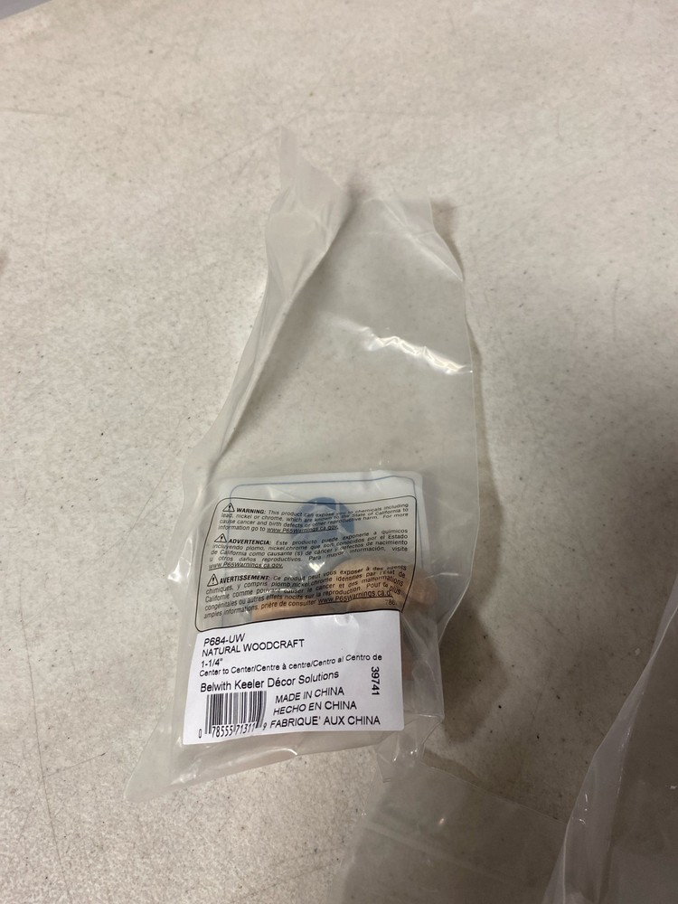 Hickory Hardware P684-UW 1-1/4 in Unfinished Wood Mushroom Knobs, 2-Pack