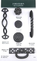 Pack of 20 P7351-VP Vibra Pewter 1 1/4″ Swirl Cabinet Knobs Hickory Manchester