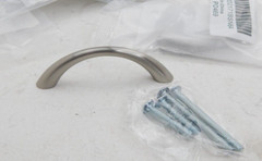 10 Pack Silver Curved Cabinet Pulls Inch Kitchen Cabinet Handles