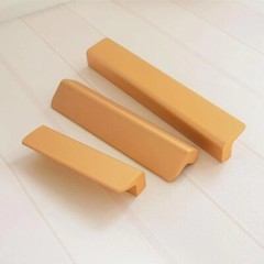 2.5″ 3.78″ 5″ 6.3″ 7.55″ 8.8″ Black Cabinet Pull Handle Gold Kitchen Drawer Pull