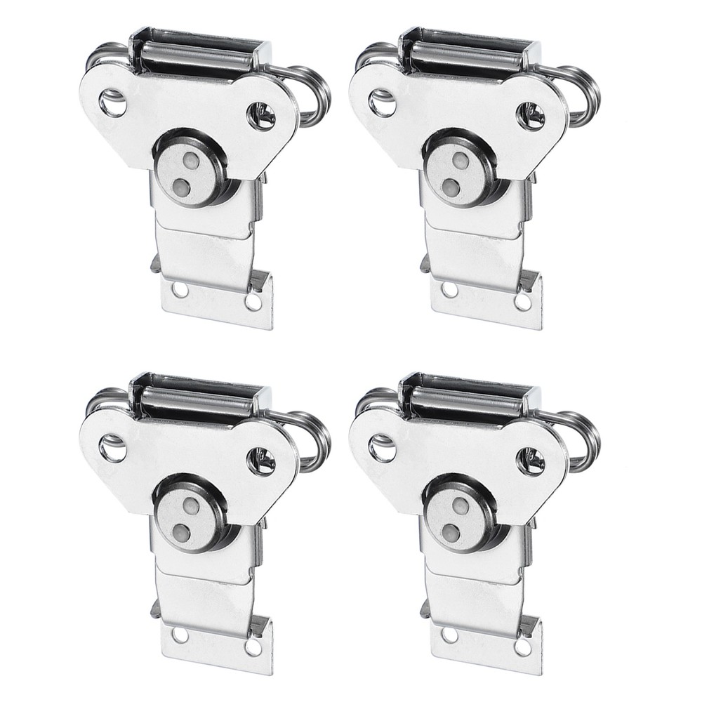4Pcs Steel Spring Loaded Butterfly Twist Latch 3.1″x2.6″ REPLACE Silver Tone