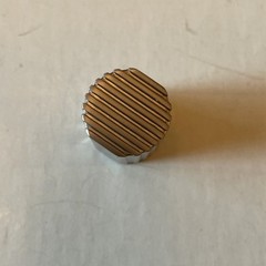 Brushed Nickel Small Cabinet Knobs .75 Inch Diameter Kitchen Set Of 6 Alzassbg