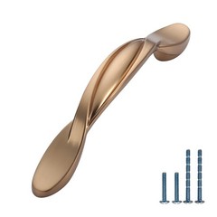 Asidrama 10 Pack 3 Inch(76mm) Champagne Bronze Kitchen Cabinet Handles, Cabin…