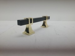 10 Pack Black and Gold Cabinet Pulls 3 Inch Kitchen Drawer Handles Hardware