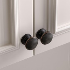 Goldenwarm 25 Pack Oil Rubbed Bronze Cabinet 1.2 inches,
