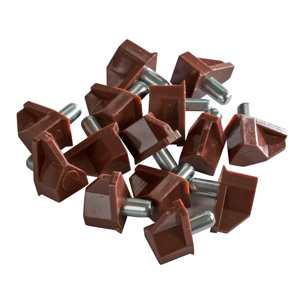 Rok Hardware Shelf Support 5mm Pin, Brown