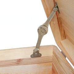 2Pcs Lid Support Hinge Random Angle Lid Stays Toy Box Hinges Soft Close