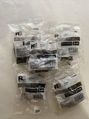 Pair Of Style Selections 1/2″ Overlay Self-Closing Cabinet Hinges – 2.25″ x 1.5″