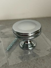 Polished Chrome Cabinet Knobs (NEW Armac Martin #4058)
