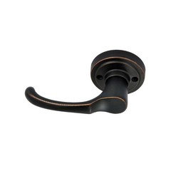 Diamond Heights Door Lever Handleset Trim Left Handed Oil Rubbed Bronze – pack o