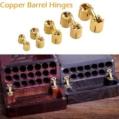4Pcs 180° Open Angle 10mm 12mm Copper Invisible Hidden Hinges For Worktop DIY;