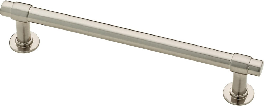 Francisco (1-Pack) Cabinet Handles 5-1/16″ Hole Center Pulls | Satin Nickel Hard