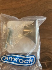 NWT Amerock Sleek 1-15/16 in. (49 mm) Satin Nickel Cabinet Knob $6