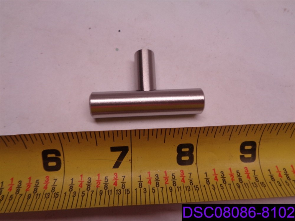 Qty = 16: 50mm Single Hole Brushed Stainless Steel Cabinet Knob Pull LS201BSS