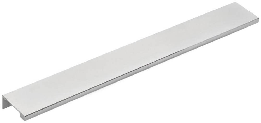 Emtek 87150US26 Edge 12″ Center to Center Finger Cabinet Pull – Polished SS