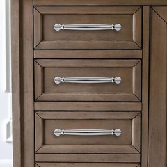 10 Pack 3-3/4 Inch96mm Polished Chrome Cabinet Pulls Heavy Duty Solid Cabinet…