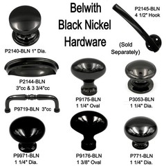 P9175-BLN Black Nickel Solid Brass 1 1/4″ Cabinet Knobs Keeler Power & Beauty