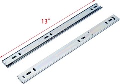 13-Inch Drawer Slides Heavy Duty Full Extension Drawer Track | Side Mount Cabine