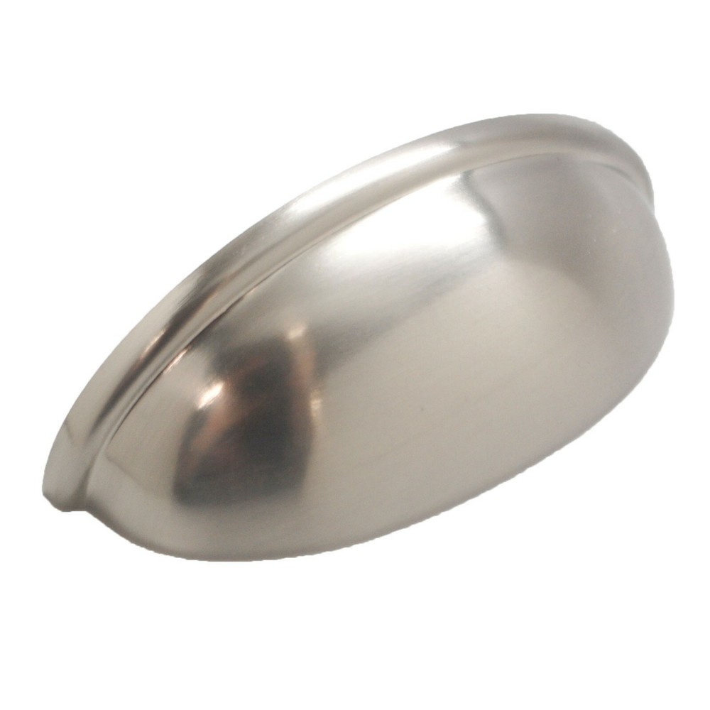 LIBERTY Essentials P34702K-SN-B Satin Nickel 3″ Hole Centers Cup Bin Drawer Pull