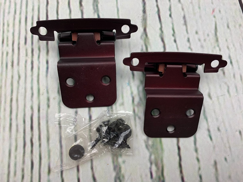 H0104AC 500 C 3/8 in 10mm Self Closing Inset Hinge Oil Rubbed Bronze 5pc