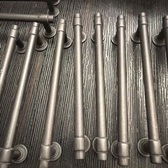 17 Liberty Hardware 5″ Soft Iron Francisco Cabinet Cupboard Drawer Pull Handles