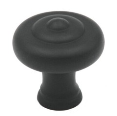 10 Pack Belwith Keeler Carriage House Wrought Iron Black 1 1/2″ Brass Knob A704