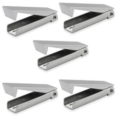 5 Pack RV Stainless Steel Baggage Door Catch Square – Holds RV Baggage Compartm