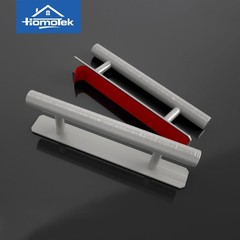 4 Pack 5 Inch Adhesive Sliding Closet Door Handles Brushed Stainless