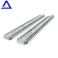 1 Pair With Lock Heavy Duty Drawer Slides 22 Inch 500 Lbs Extension Rails Rail