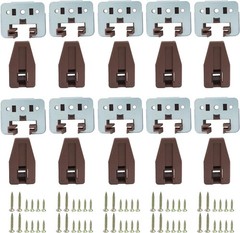 10 Sets Square Drawer Track Guide and Glides – Universal Replacement Parts – …
