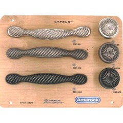 Amerock BP5266-WID Wrought Iron Dark 1 1/4″ Mushroom Cabinet Knob Pulls Cyprus