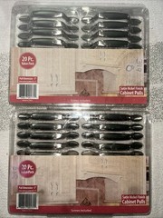 Satin Nickel Finish 5″ Cabinet Pulls 20 Pack New. (2 Pack)
