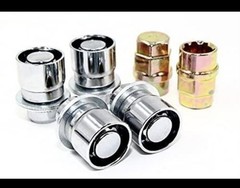 Set of 4 12×1.5 Veritek OE 1.47 Inch Mag Factory Style Replacement Chrome Lug