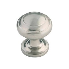 Zephyr 1 In. Satin Nickel Cabinet Knob