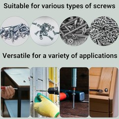 120 Pcs 3 Sizes Screw Cover Caps, Smooth Plastic Caps for Covering Screw Black