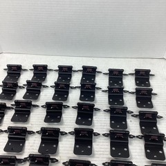 Ravine Black Self Closing Cabinet Door 35pcs Flush Hinges See Description
