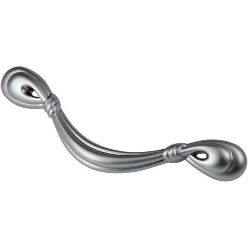 STG 4.7″ Kitchen Cabinet Pull Handles (Zinc Alloy) w/ Screws, Dark Chrome