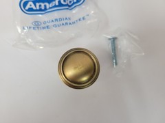 Amerock BP55342 GB Gilded Bronze 1-1/4″ Mushroom Cabinet Knob. NEW in Package