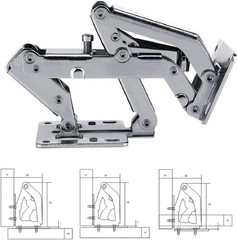 Wanlian 170° Soft Close Cabinet Hinges Stainless Frameless Door Hinge 4 Pack